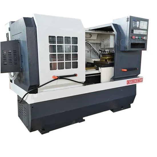 Ck6136 CNC Lathe Small Horizontal Wide Data System Can Be Customized According to Needs