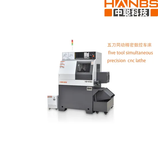 W20 Torno CNC Lathe Machine with High Precision for Processing Products Hanbs