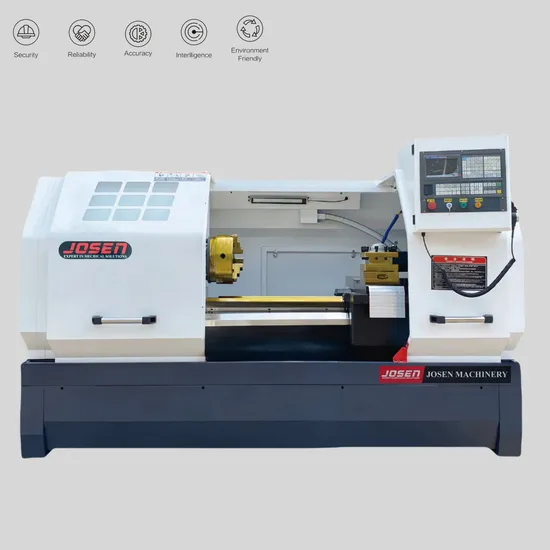 Factory Price CNC Machine Tools Flat Bed Horizontal Metal Turning Lathe
