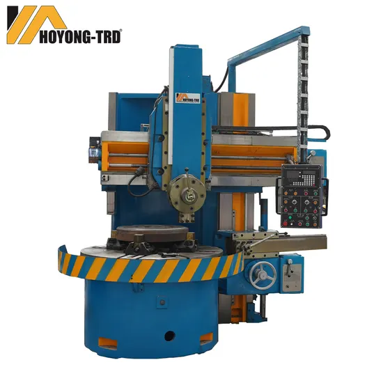 Single Double Column Vertical Lathe with Side Head PLC Control C5116 Turning Lathe Machine