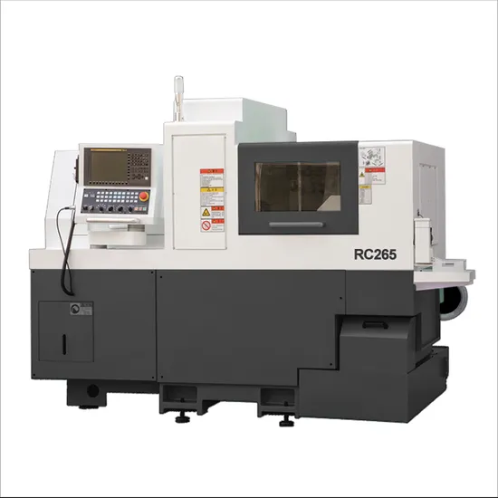 High Precision Swiss Type CNC Lathe Oil Cooled Motorized Spindle Machining Lathe RC265 Swiss CNC Lathe