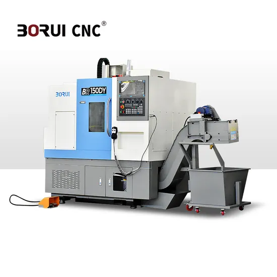 5 Axis Br-150dy Slant Bed Turret CNC Lathe Machine