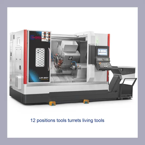 Dual Spindles CNC Lathe Controller Fanuc