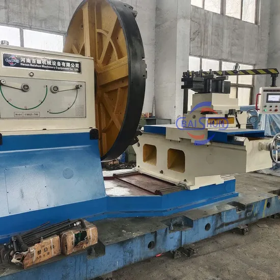 Best Quality Horizontal Large Size Lathe Machine Tool for Turning Flange