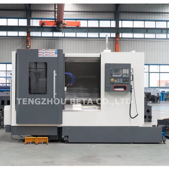 GSK Heavy Duty Automatic CNC Slant Bed Lathe Machine with Fanuc Control