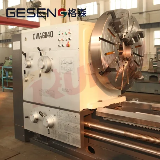 Heavy Metal Horizontal Turning Lathe Bed Width 780mm Tailstock Sleeve Diameter160mm 22kw