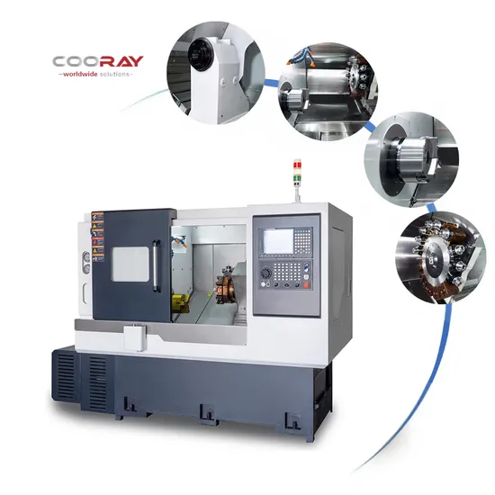 Cooray Crl52t Horizontal Machining Center CNC Turning Lathe Static Turret