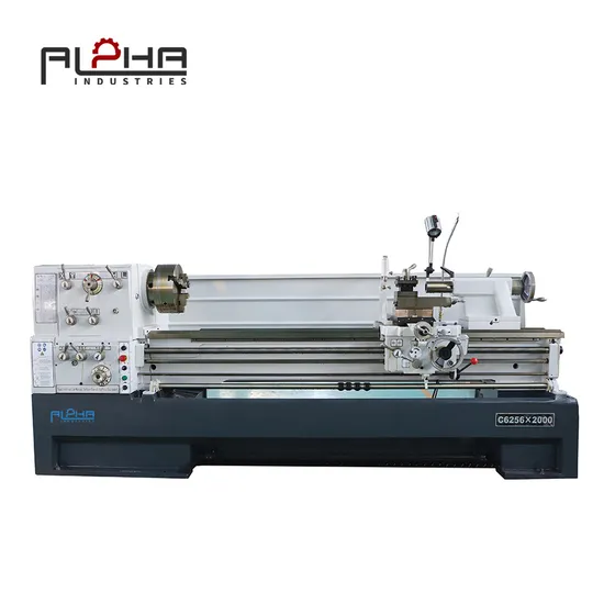 New Manual Gear Head Lathe C6256X2000 Bench Lathe Machine