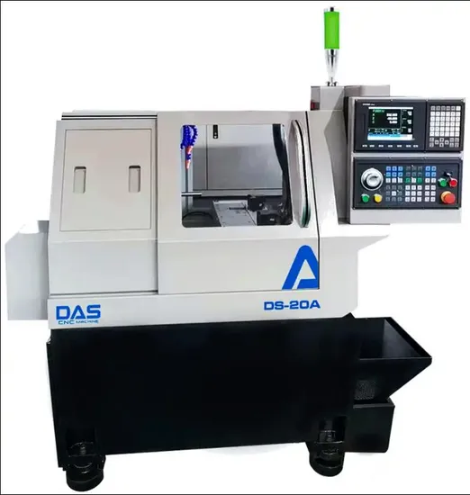 China CNC Lath Machine for Metal, Flat Bed Price CNC Machine Standard Size Tool Gang Type Mini CNC Lathes