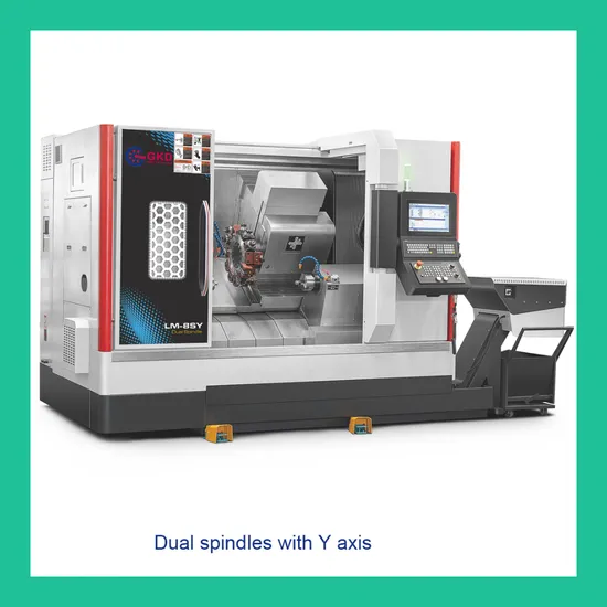 Dual Spindles CNC Lathe for Milling Operations