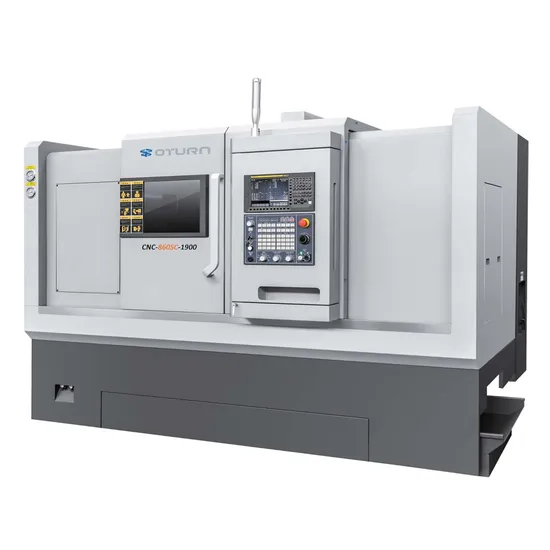 Oturncnc 860sc-1900 CNC Fully Automatic High Precision Double Twin Spindle Metal CNC Lathe Machine with Y Axis