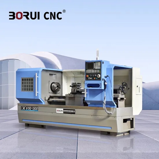 Ck6150 CNC Lathe Machine Small Metal Flat Bed Machine for Metal