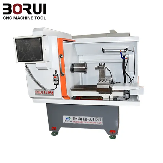 Ck6160q Alloy Wheel Repair CNC Lathe Making Machine