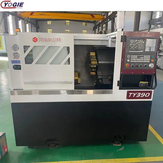 Strong Rigidity CNC Turning Lathe Machine Linear Guideway Ty390 Slant Bed CNC Lathe