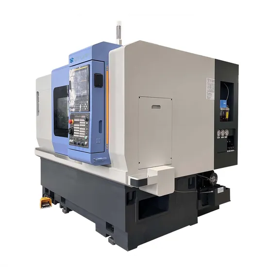 Slant Bed CNC Lathe Turning and Milling Machine with Fanuc