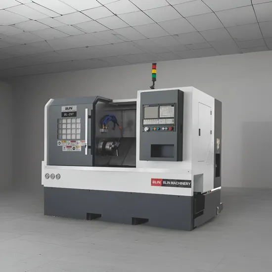 Affordable Tiny Chinese Slanted Bed CNC Lathe with Tool Holder (BL-Z6T/Z8T)