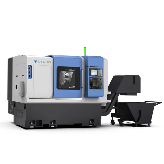Oturncnc China Special Turret OEM CNC Turning Lathe (ESY208M)