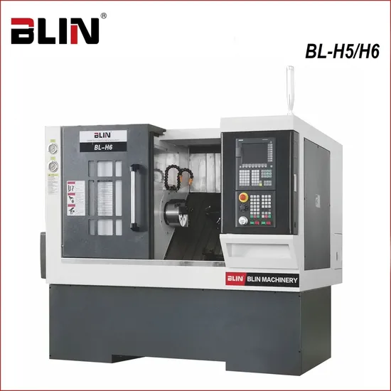 Horizontal Mini Slant Bed CNC Turning Device (BL-H5/H6)