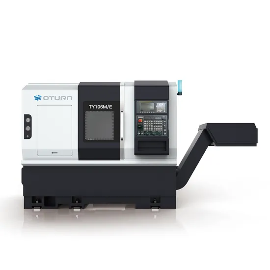 Customizable Oturn CNC Turning Center Machine Metal Lathe Ety106m