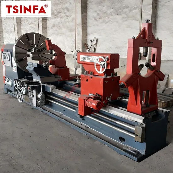 1100mm Bed Width Cw61160 Large Metal Turning Heavy Duty Lathe Machine