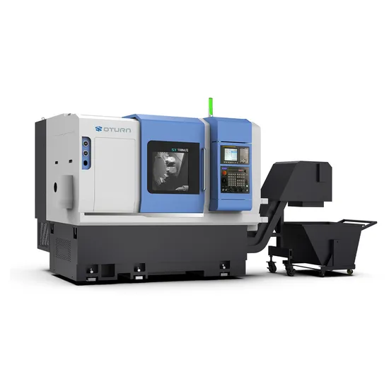 Oturncnc 3 Axis Slant CNC Turning Milling Center Turret Lathe for Precision Auto Parts