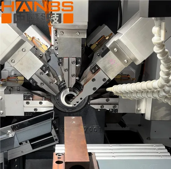 Hanbs Five Tool Simultaneous Precision CNC Lathe with Different Choice in Best Price