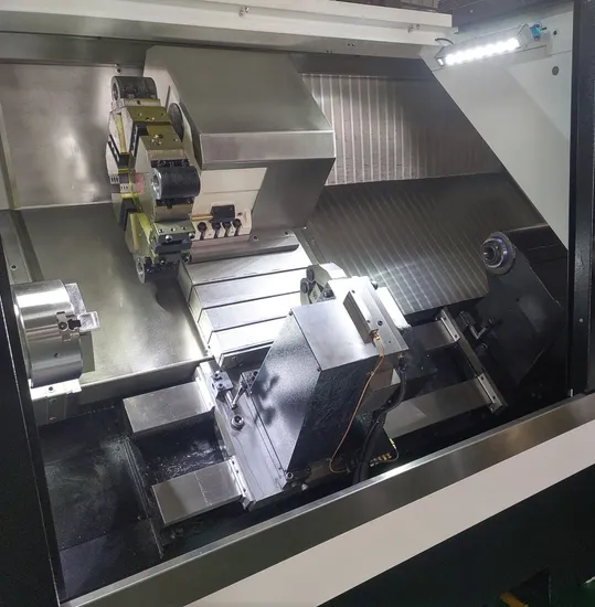 Sloped Bed CNC Vertical Turning Lathe with C-Axis Capabilities (BL-H50L/LC PLUS)