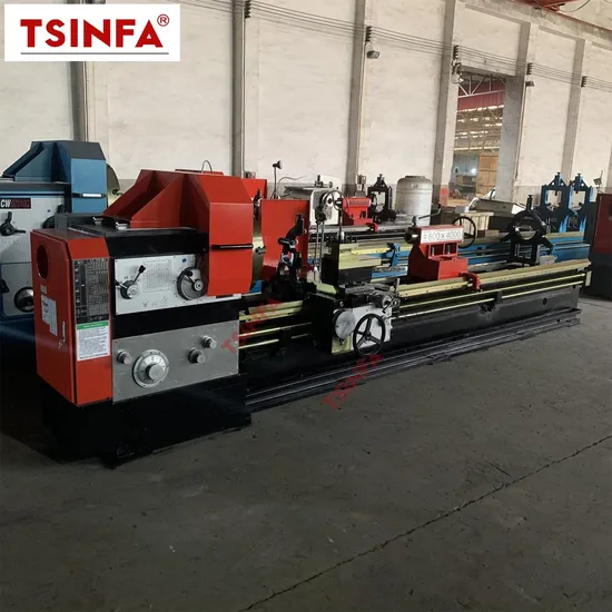 Cw6280q 550 Bed Width Heavy Duty Lathe Machine 1500mm Turning Metal