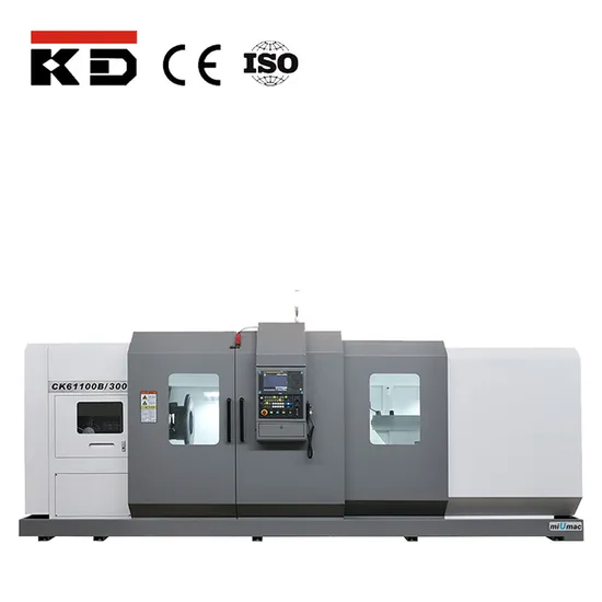Kaida High Quality Big Bore Horizontal CNC Lathe Ck61100b/2000