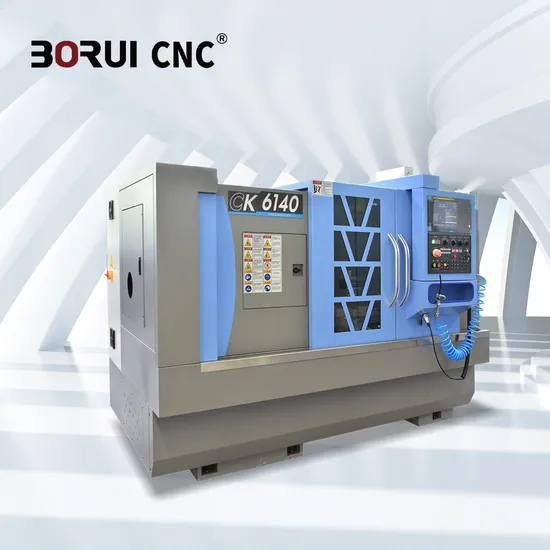 CNC Metal Lathe Machine Ck6140 Flat Bed CNC Lathe Machine