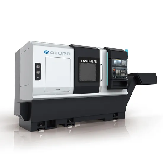 Heavy Cutting Double Spindle CNC Turning Center Machine Ety208ms