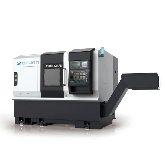 High Efficiency ODM CNC Double Spindle Metal Lathe Ety800ms