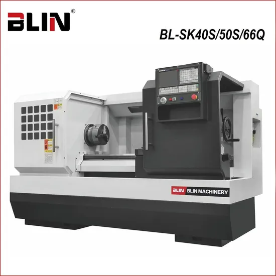 Floor-Type Blin Wooden Case Machine Flat Bed CNC Lathe with CE