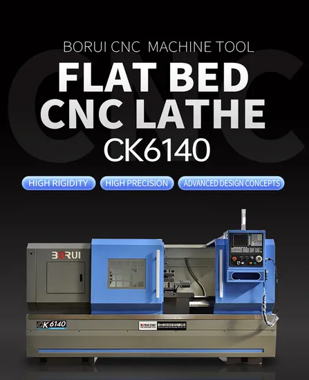 Chinese Price Automatic Mini CNC Lathe Machine Ck6140 Ck6150