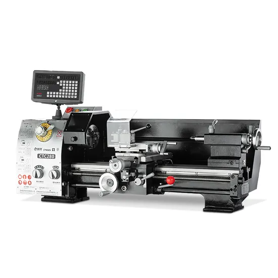 Small Mini Bench Metal Manual High Precision Lathe Ctc280