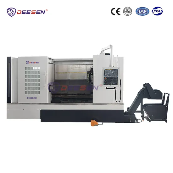 CNC Lathe Machine Used Medium Retail Manufacturing Tck630 Heavy Lathe Machine
