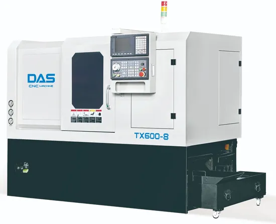 Tx600-8 Linear Guide Way CNC Lathe Gang Type CNC Lathe with Lubrication System