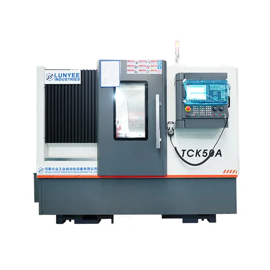 High Accuracy 0.01mm Precision Tck50A CNC Lathe Machine for Shaft and Plate Work Piece
