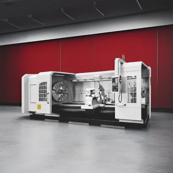 Large Type Heavy Duty Metal Working Cutting Lathe Machine