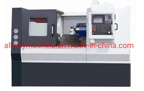 CNC Lathe Machine with Linear Guideway Slant Bed