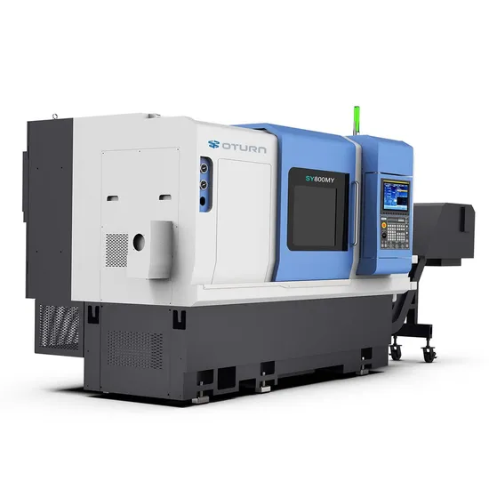 Slant CNC Metal Lathe Turning and Milling Machine with Siemens/Fanuc