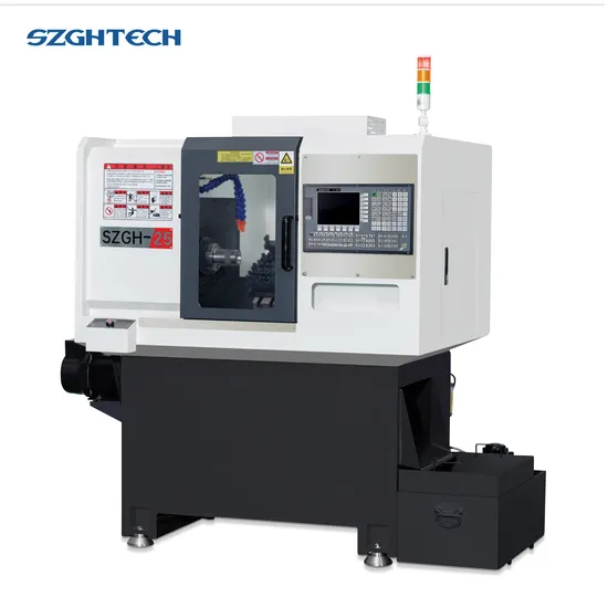 High Precision Turning Lathe Szgh-25 Lathe Horizontal Flat Bed CNC Lathe Machine