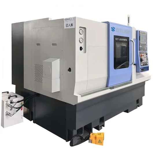 Multi Spindle CNC Turning Lathe with Double Spindle and Siemens