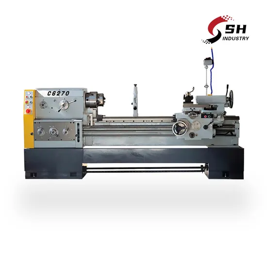 Horizontal Metal Heavy Duty Cheap Precision Horizontal Lathe Machine (C6270)