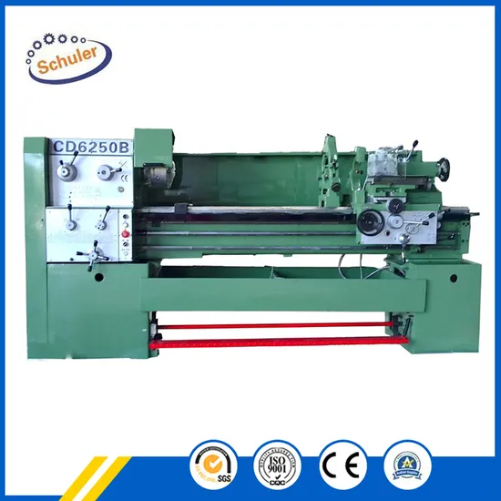 C6250 Light Duty High Precision Conventional Horizontal Lathe Machine for Metal Cutting