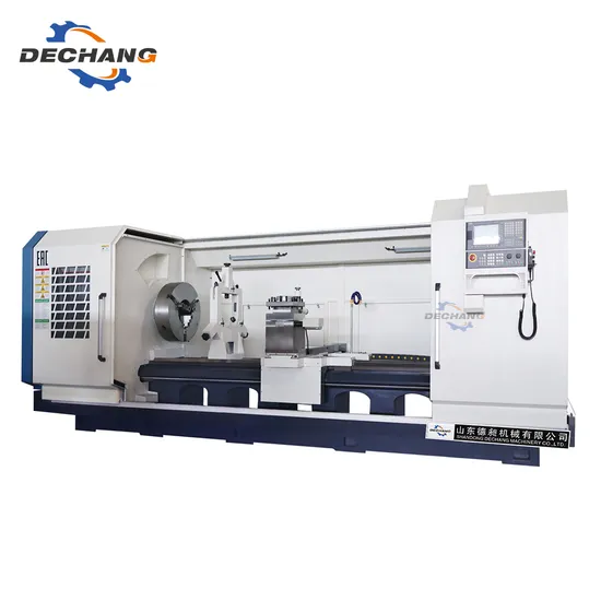 High Precision Large Heavy Duty Lathe Ck61125f Horizontal Metal CNC Lathe Machine for Sale