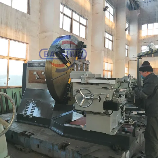 Conventional Face Lathe Machine Mechanical Lathe Machine with Dro Display