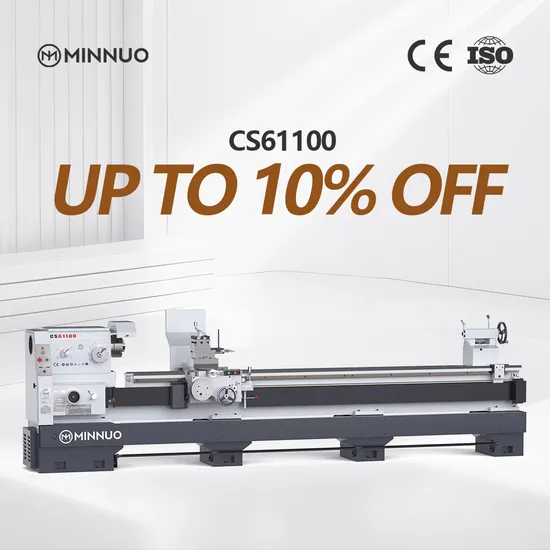 Taiwan Spindle CS61100 CNC Lathe After-Sales Improvement Advanced Technology High Precision Manual Turning Machine