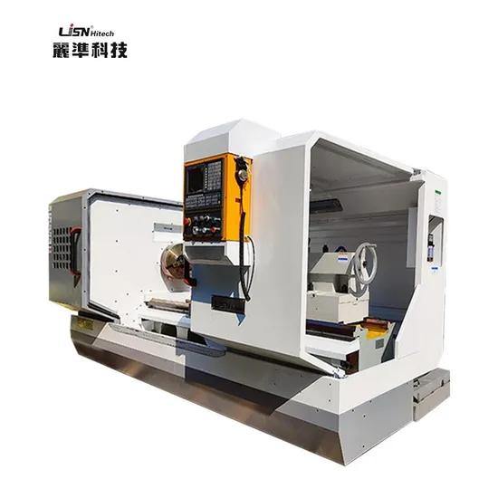Ck6185 Lathe Machine CNC Heavy CNC Lathe Machine High Precision High Speed Multifunctional Metal Machine Flat Bed CNC Lathe