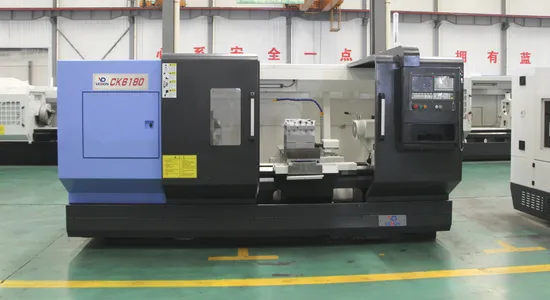Turning Machine for Bigger Metal Processing Ck6180 Lathe Horizontal Flat Bed CNC Lathe Machine